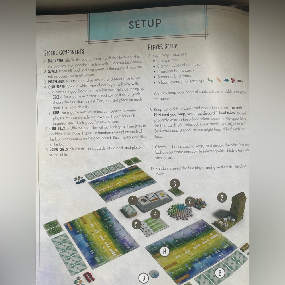 Wingspan Board Game by Stonemaier Games — White and Orange Bird Artwork - Picture 13 of 15